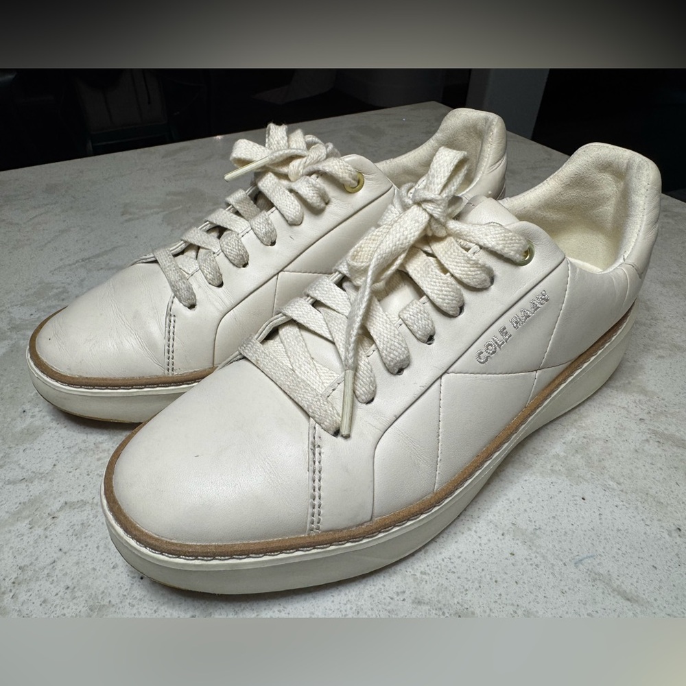 Cole Haan Cream Sneakers